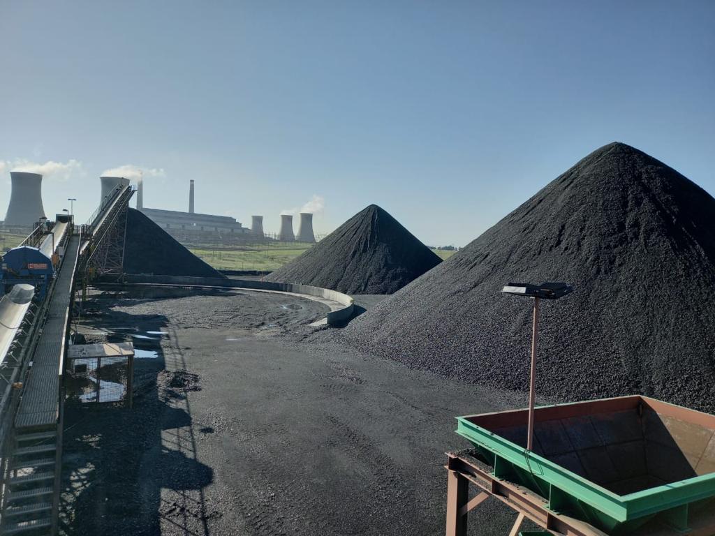 Mining operations at Arnot